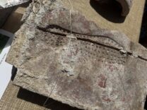 Sagalassos Antik Kenti'nde bulunan 2 bin yıllık kadın ayak izi araştırılıyor