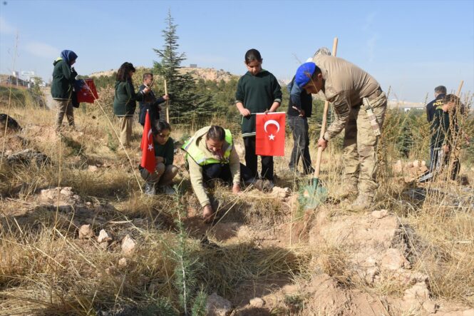 102. YILDA FİDAN DİKME