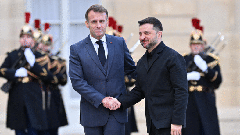 MACRON ZELENSKİ ZİRVESİ