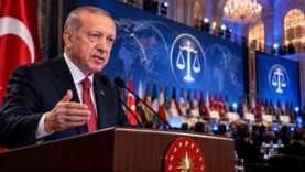 Erdoğan Uluslararası Adalet Konferansı’nda
