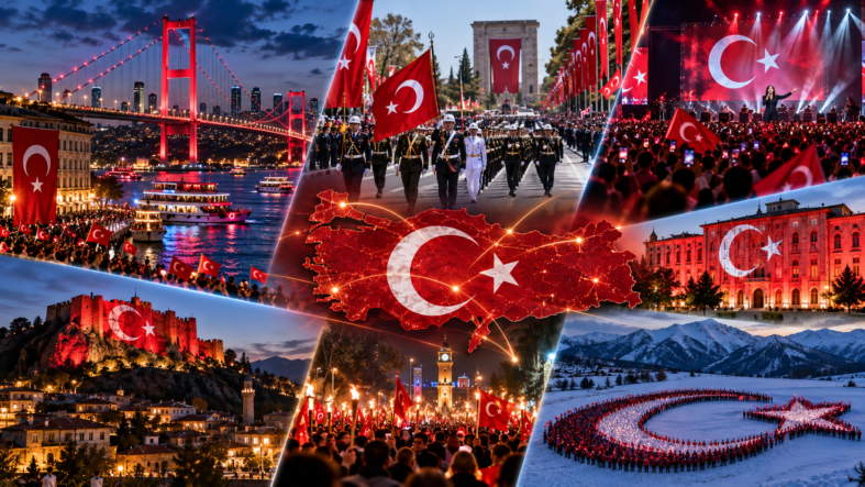Türkiye’de Kızıl Bayraklarla Ulusal Kutlama